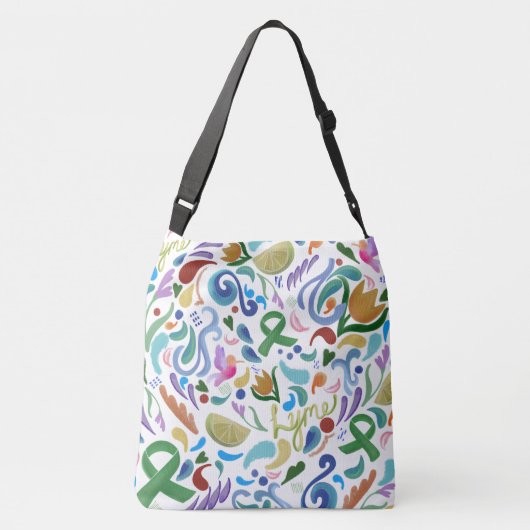 Lyme Limoen Bag Tas Awareness Lint #lyme (Achterkant)