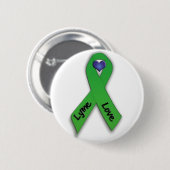 Lyme Love Button (Voorkant /achterkant)