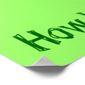 Lyme over de hele wereld poster (Hoek)