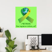 Lyme over de hele wereld poster (Thuiskantoor)