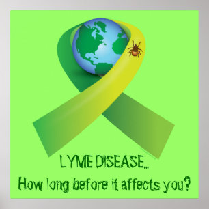 Lyme over de hele wereld poster
