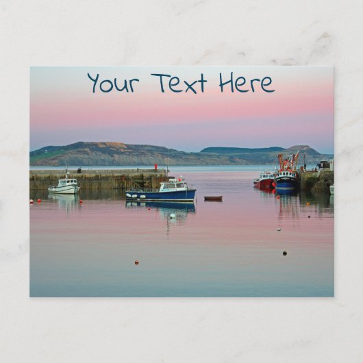 Lyme Regis aanpasbaar Briefkaart (Voorkant)