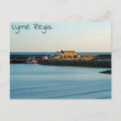 Lyme Regis Cobb Briefkaart (Voorkant)