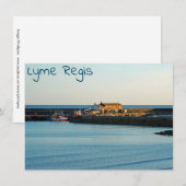 Lyme Regis Cobb-kaart (Voorkant / Achterkant)
