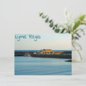Lyme Regis Cobb-kaart (Staand voorkant)