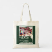 Lyme Regis Dorset England British Holiday Tote Bag (Achterkant)