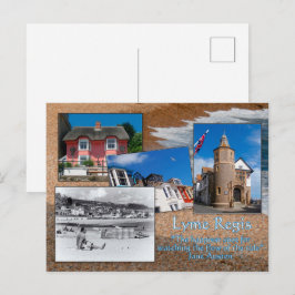 Lyme Regis, een briefkaart uit...