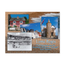 Lyme Regis, een briefkaart uit...