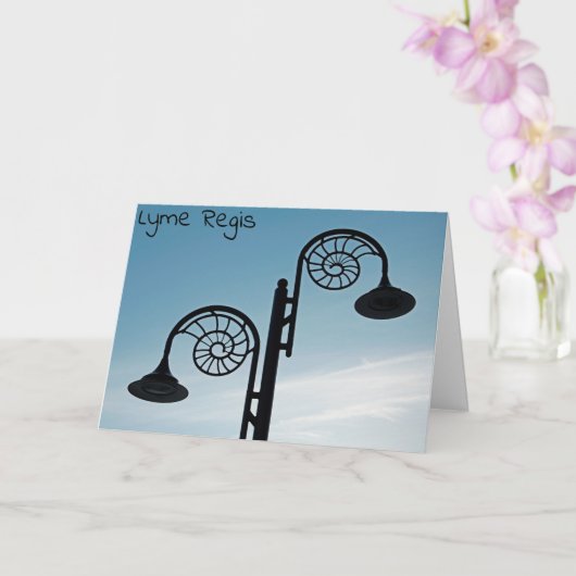 Lyme Regis Kaart (Orchidee)