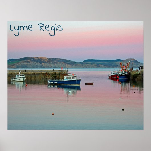 Lyme Regis Poster (Voorkant)