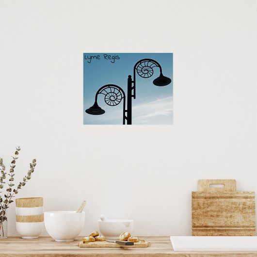 Lyme Regis Poster (Keuken)