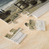 Lyme Regis uit Charmouth, Dorset uit 'A Voyage' Legpuzzel (Zijkant)