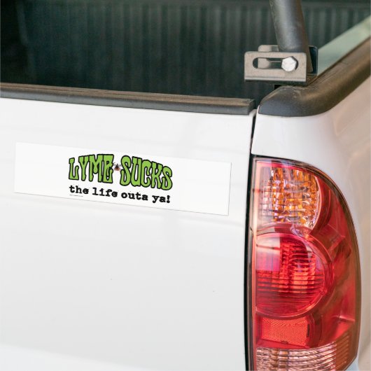 Lyme Sucks Bumpersticker (Op Truck)