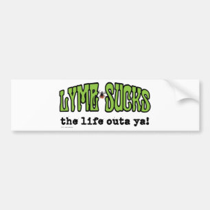 Lyme Sucks Bumpersticker