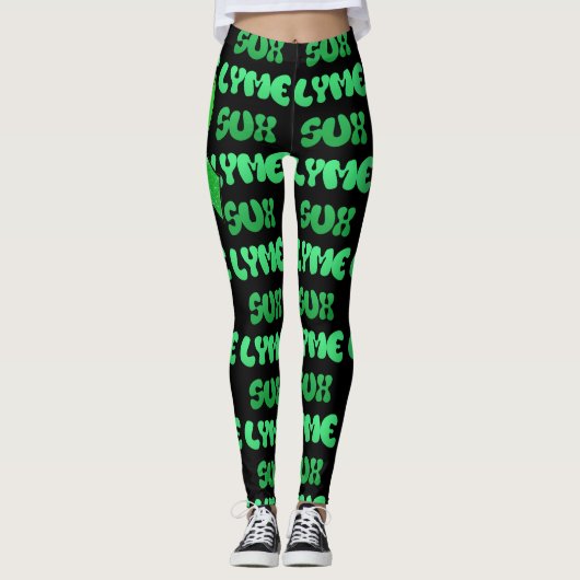 Lyme Sux Broeken Leggings (Voorkant)
