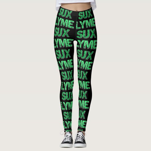 Lyme Sux Leggingen Leggings (Voorkant)
