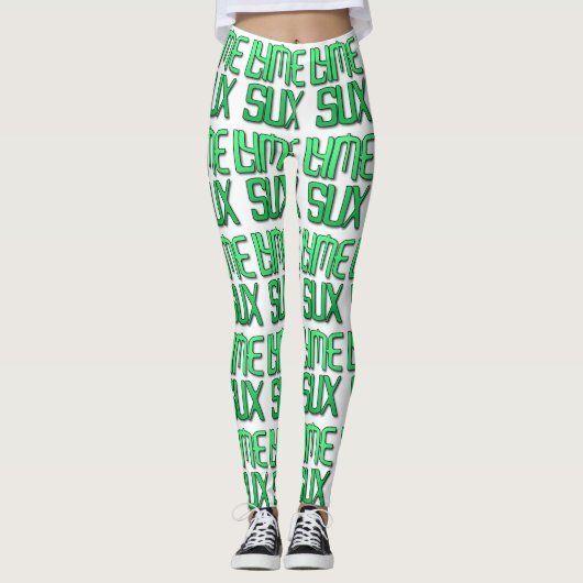 Lyme Sux Leggingen Leggings (Voorkant)