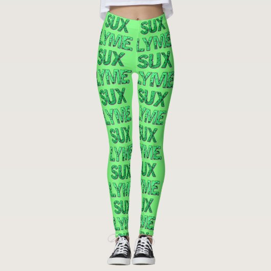Lyme Sux Leggingen Leggings (Voorkant)