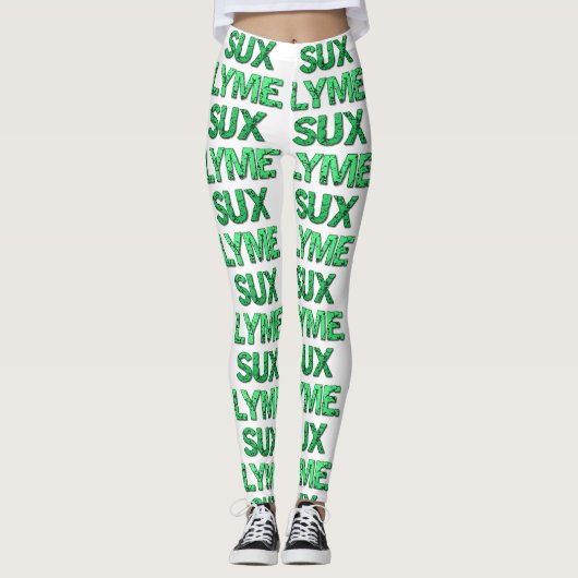 Lyme Sux Leggingen Leggings (Voorkant)