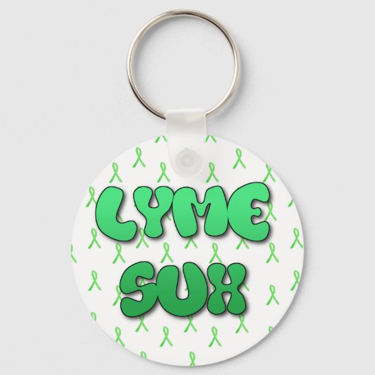 Lyme Sux Sleutelhanger (Voorkant)