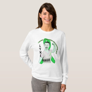 Lyme Waanzin Lyme Ziekte Lint Shirt