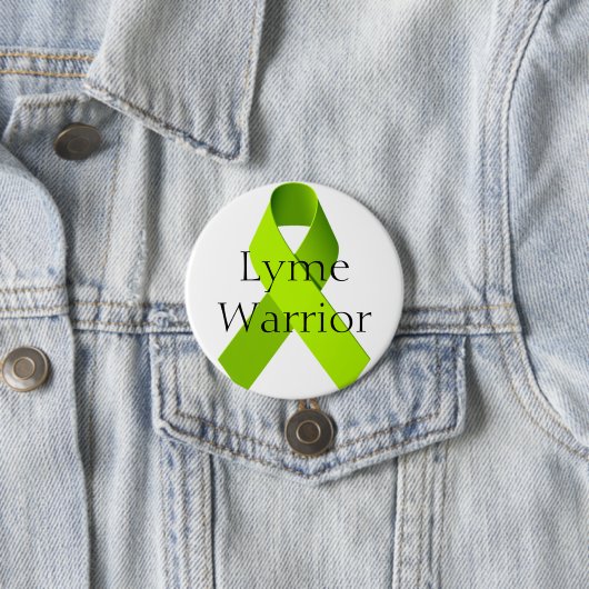 Lyme Warrior Ronde Button 7,6 Cm (In situ)
