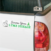 Lyme Ziekte Bewustzijn Bumpersticker Negeer Je (Op Truck)