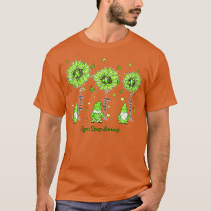 Lyme Ziekte Bewustzijn Gnoom geloof hoop zonnebloe T-shirt