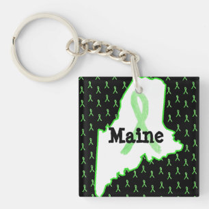 Lyme-ziekte bewustzijn in Maine sleutelhanger