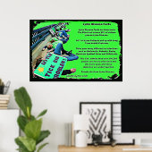 Lyme-ziekte feitenposter poster (Thuiskantoor)