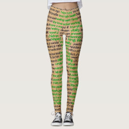 Lyme-ziekte Gevoelens Poster, Geweigerd, Genegeerd Leggings