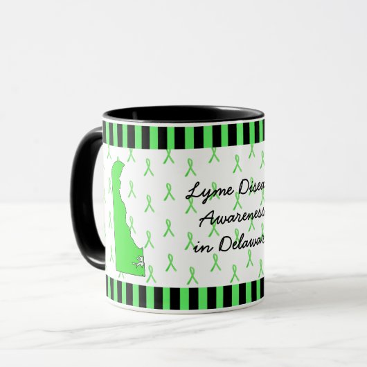 Lyme-ziekte in Delaware mok (Voorkant links)