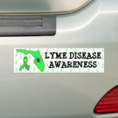 Lyme-ziekte in Florida bewustzijn bumpersticker (Op auto)