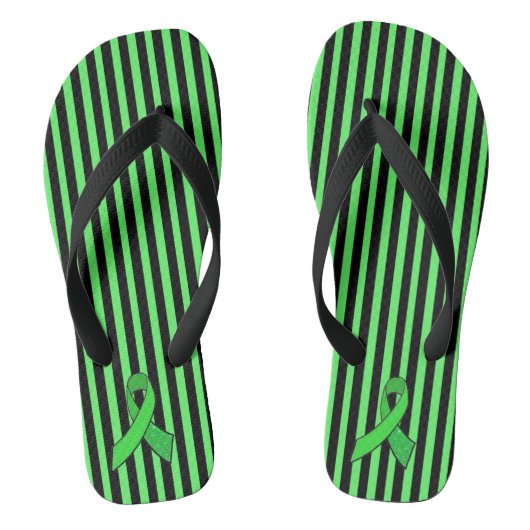 Lymekte Awareness Lint Sandalen Teenslippers (Voetbed)