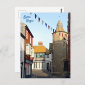 LymeRegis, Dorset, Engeland Briefkaart (Voorkant / Achterkant)