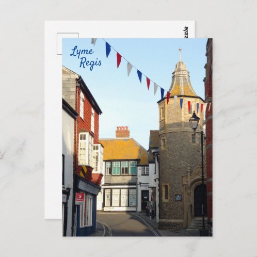 LymeRegis, Dorset, Engeland Briefkaart (Voorkant / Achterkant)