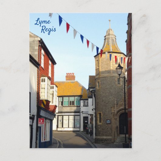 LymeRegis, Dorset, Engeland Briefkaart (Voorkant)