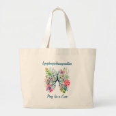 Lymfangioleiomyomatose LAM Canvas tas (Voorkant)