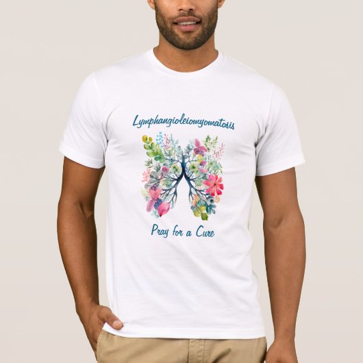 Lymfangioleiomyomatosis LAM T-shirt (Voorkant)