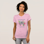 Lymfangioleiomyomatosis LAM T-shirt voor vrouwen (Voorkant volledig)