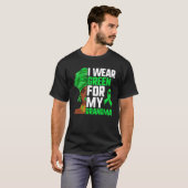 Lymfoom Afro Black Women, ik heb groen Draag voor  T-shirt (Voorkant volledig)