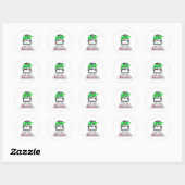 Lymfoom Bewustheid Klantenondersteuning Ronde Sticker (Vel)