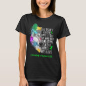 Lymfoom Bewustheid Klantenondersteuning T-shirt (Voorkant)