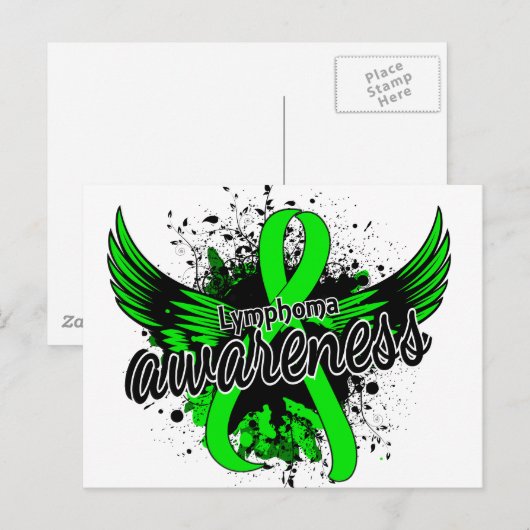 Lymfoom Bewustzijn 16 Briefkaart (Voorkant / Achterkant)