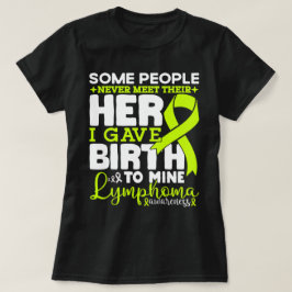 Lymfoom Bewustzijn Sommige Mensen Ontmoeten Hun No T-shirt