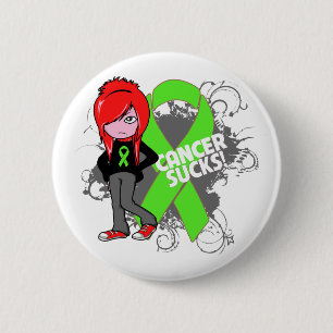 Lymfoom Cancer Sucks Ronde Button 5,7 Cm