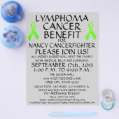 Lymfoom Kankerbestrijder Benefit Flyer (Enkel)