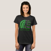 Lymfoom krijger ondersteunende vechter t-shirt (Voorkant volledig)