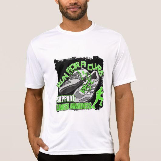 Lymfoom - Mannen lopen voor een kuur T-shirt (Voorkant)