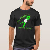 Lymfoom - Non-Hodgkins Survivor T-shirt (Voorkant)